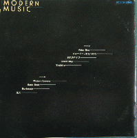 ムーンライダーズ / MODERN　MUSIC