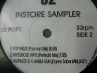 U2 / INSTORE　SAMPLER