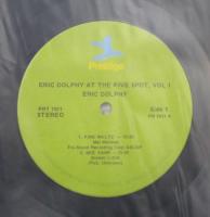 エリック・ドルフィー / アット・ザ・ファイブ・スポット　vol.1　