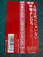 甲斐よしひろ / 太陽は死んじゃいない