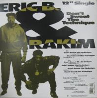 エリックB & ラキム / ドント・スウェット・ザ・テクニック