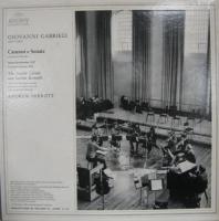 アンドリュー・パロット / ガブリエリ / カンツォーナとソナタ