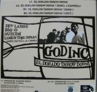 GOD INC / EL　DORADO　THROWDOWN