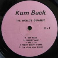 ビートルズ / Kum Back!