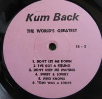 ビートルズ / Kum Back!