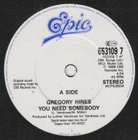 グレゴリー・ハインズ / ユー・ニード・サムバディ