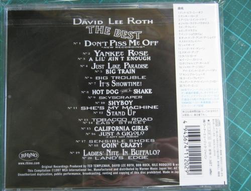 「DAVID LEE ROTH」SKYSCRAPER バンドスコア　超レア♪ DAVID LEE ROTH」SKYSCRAPER バンドスコア 超レア