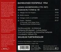 フルトヴェングラー(ウィルヘルム) / ベートーヴェン:交響曲第9番