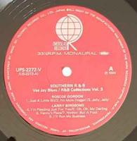 ロスコー・ゴードン、ラリー・バードソンズ、リー・ダイアモンド / サザーン・R&B