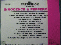 オムニバス(メイベルズ , ロッテン・ハッツ , ルーフ , フレデリック  / INNOCENCE&PEPPERMINTS