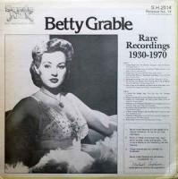 ベティ・グレイブル / レア・レコーディングス1930-1970