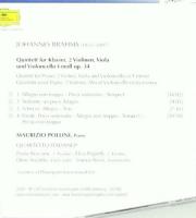 ポリーニ, イタリア弦楽四重奏団 / ブラームス : ピアノと弦楽四重奏によるピアノ五重奏曲
