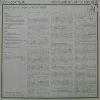 ジョン・コーツ / アローン&ライブ　