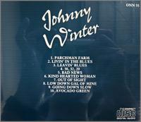 ジョニー・ウィンター / JOHNNY WINTER