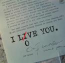 I　LOVE　YOU　　アイ・ラヴ・ユー