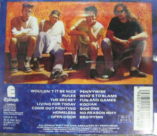 ペニーワイズ - ペニーワイズ ESCA-6116/中古CD・レコード・DVD