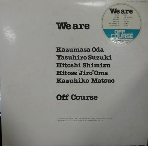 (CD)We are／オフコース、小田和正、鈴木康博、安部光俊、大間仁世