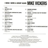 マイク・ヴィッカーズ / I Wish I Were a Group Again