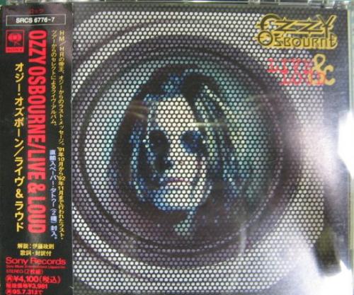 オジー・オズボーン - ライヴ&ラウド SRCS-6776/7/中古CD・レコード