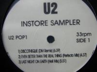 U2 / INSTORE　SAMPLER