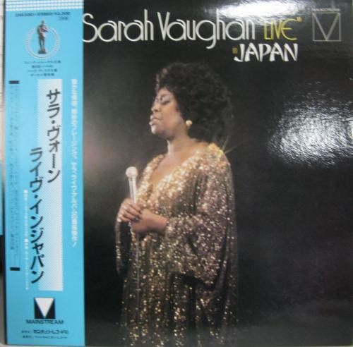 サラ・ヴォーン / ライヴ・イン・ジャパン サラ・ヴォーン / ライヴ・イン・ジャパン