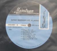 サラ・ヴォーン / ライヴ・イン・ジャパン