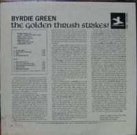 バーディ・グリーン / The Golden Thrush Strikes!