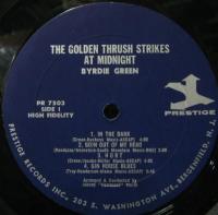 バーディ・グリーン / The Golden Thrush Strikes!