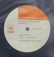 マイルス・デイヴィス / プラグド・ニッケルのマイルス・デイヴィスVol.2