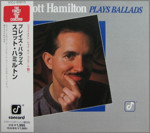 スコット・ハミルトン - プレイズ・バラッズ VICJ-60615/中古CD スコット・ハミルトン - プレイズ・バラッズ VICJ-60615/中古CD
