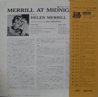 ヘレン・メリル / アット・ミッドナイト