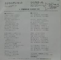 甲斐智枝美 / さよならサンセット