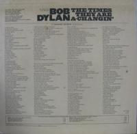 ボブ・ディラン / 時代は変わる　ザ・タイムズ・ゼイ・アー・ア・チェンジン