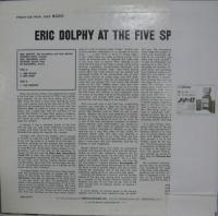 エリック・ドルフィー / アット・ザ・ファイブ・スポット　vol.1　