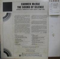 カーメン・マクレエ / サウンド・オブ・サイレンス