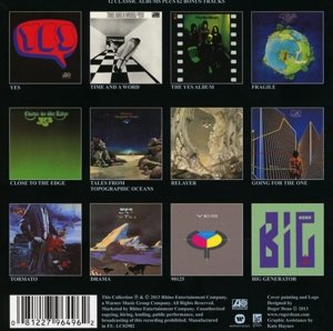 イエス - ザ・スタジオ・アルバムズ 1969-1987 0081227964962