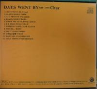 チャー / DAYS　WENT　BY1988-1993