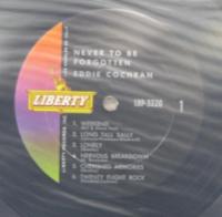 エディ・コクラン / ネヴァー・トゥ・ビー・フォーゴッテン